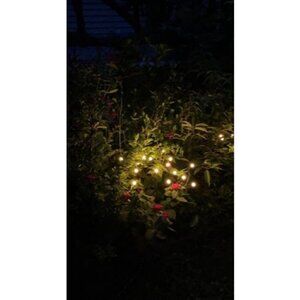 6Pack RGB Color Changing Total 48 LED Solar Garden Lights